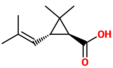 (图片) MC012497 (-)-trans-Chrysanthemic acid